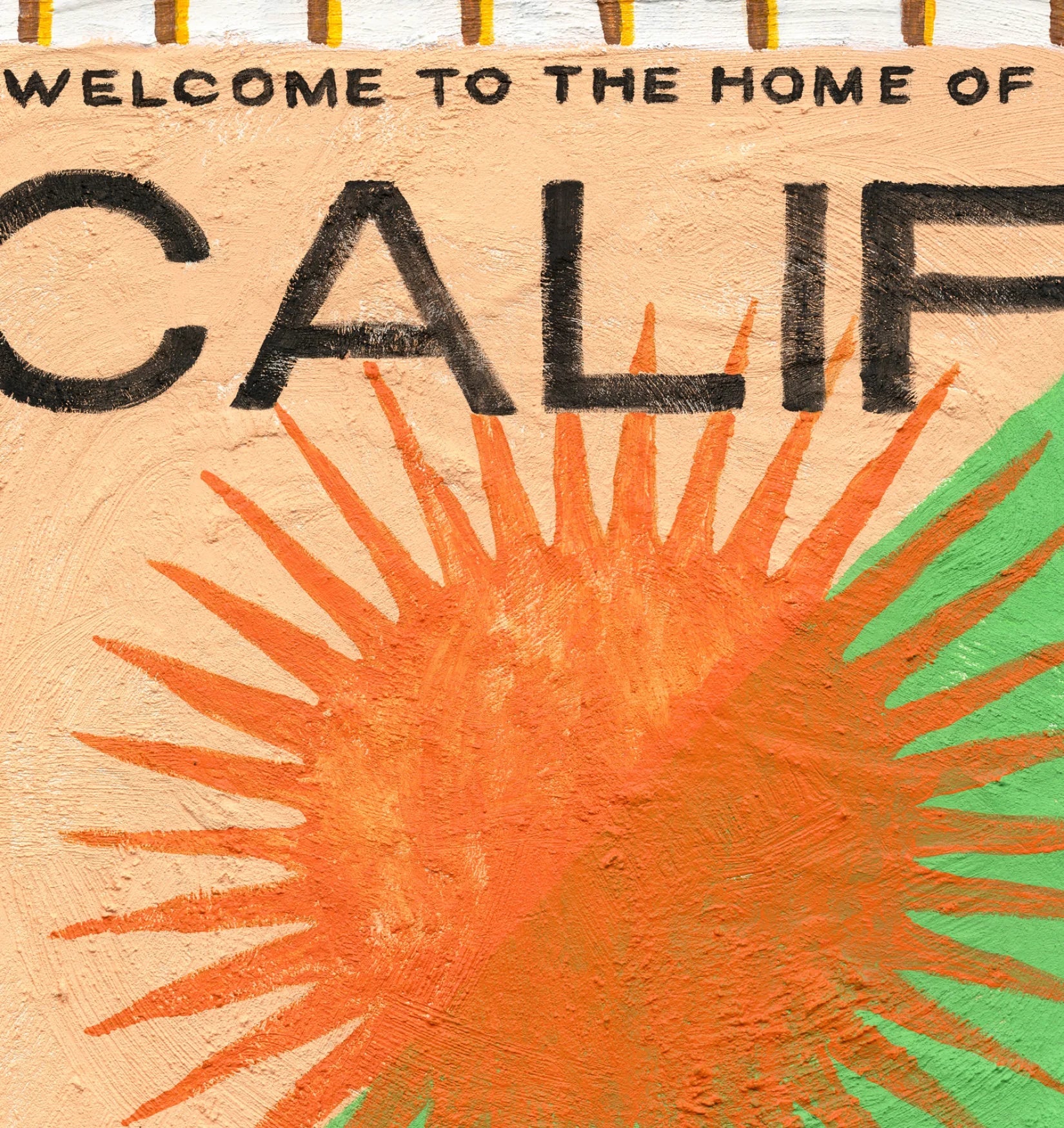 L'estampe en édition limitée du soleil de Californie