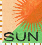 L'estampe en édition limitée du soleil de Californie