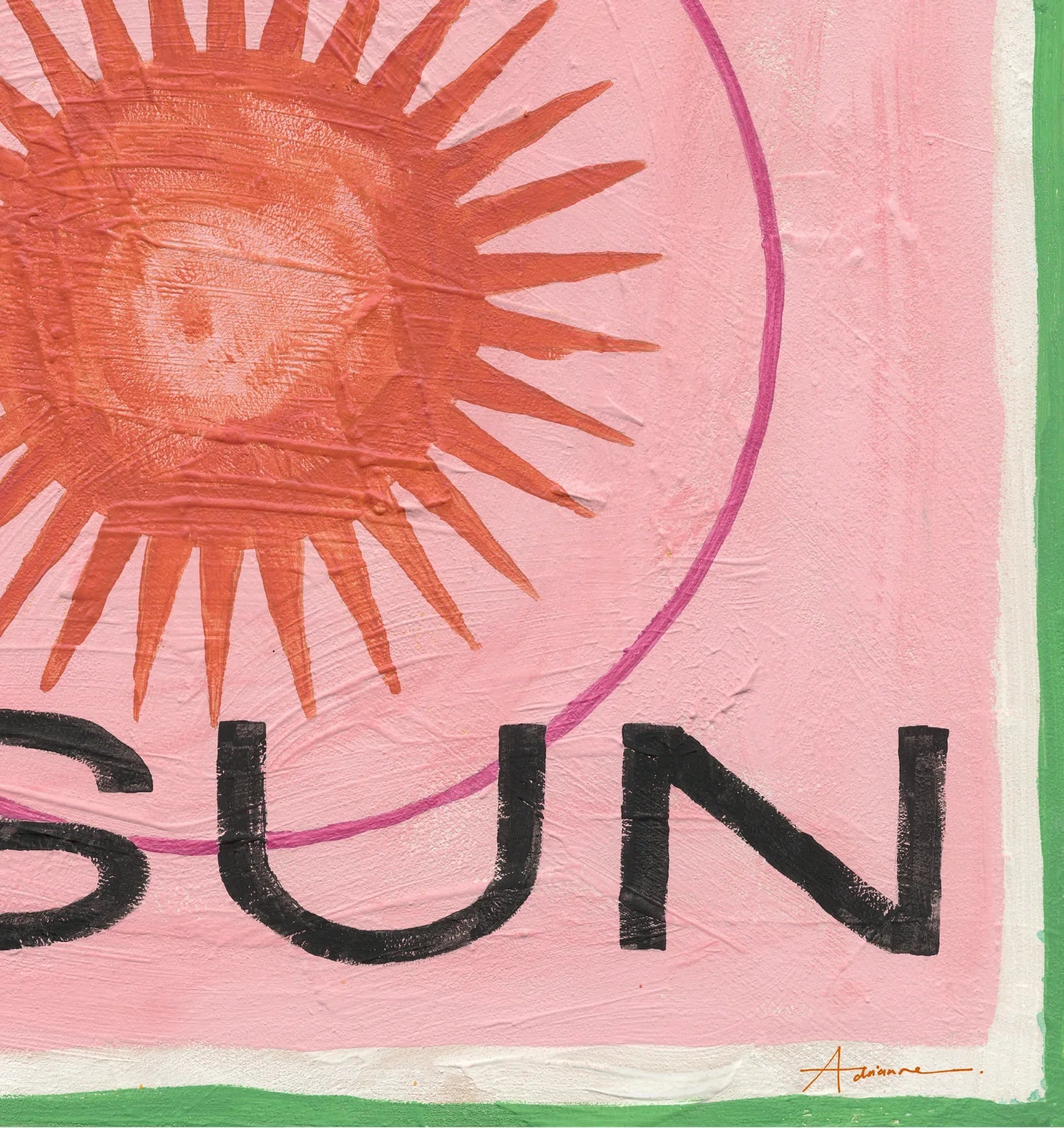 Tirage en édition limitée Rio Sun