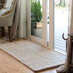 Tapis Carter en laine et jute