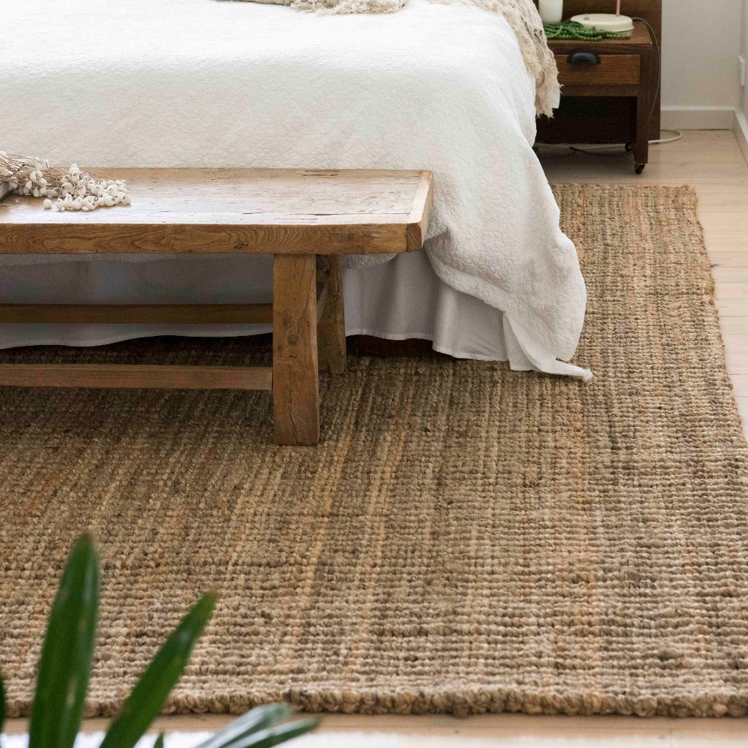Tapis en jute naturel