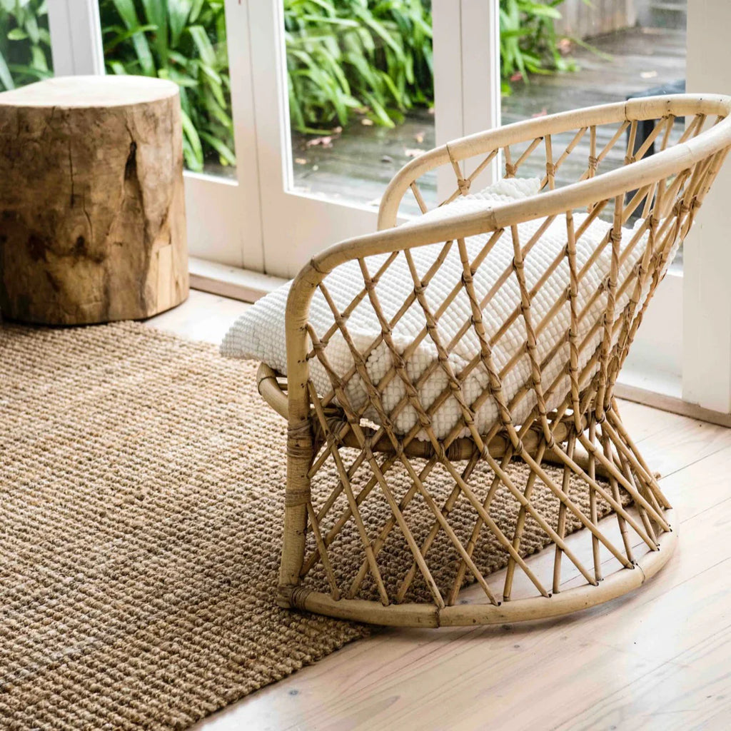 Tapis en jute naturel