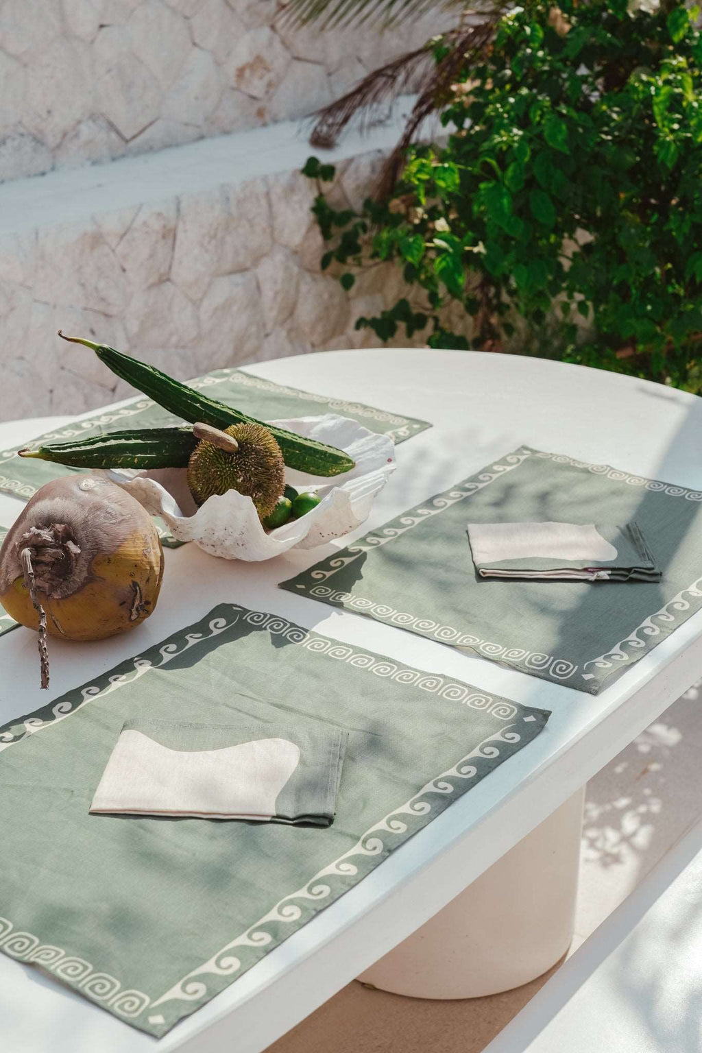 LES SERVIETTES BINGIN (lot de 4)