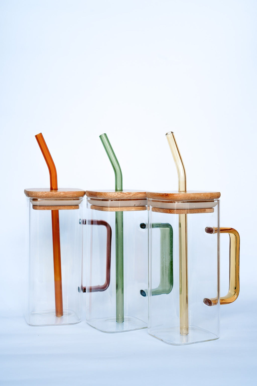 TASSE EN VERRE CATALINA + PAILLE