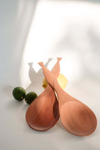 ENSEMBLE DE CUILLÈRES À SALADE DE POISSON