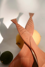 ENSEMBLE DE CUILLÈRES À SALADE DE POISSON